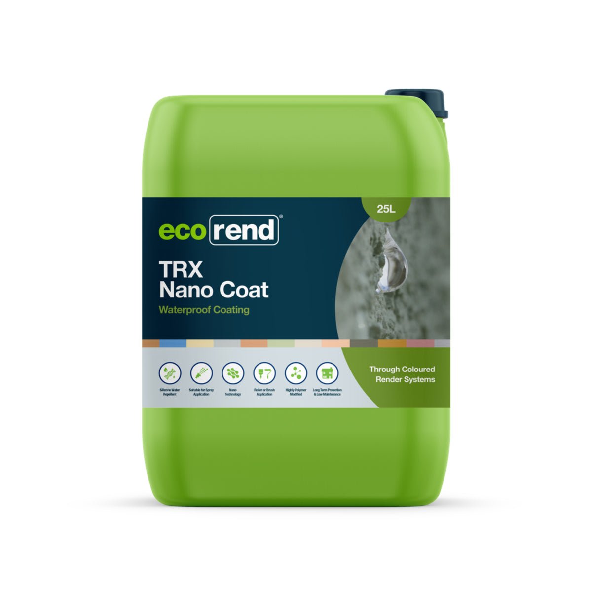 Ecorend TRX Nano Coat - 25 ltr - Amaroc - Render & Drylining Supplies