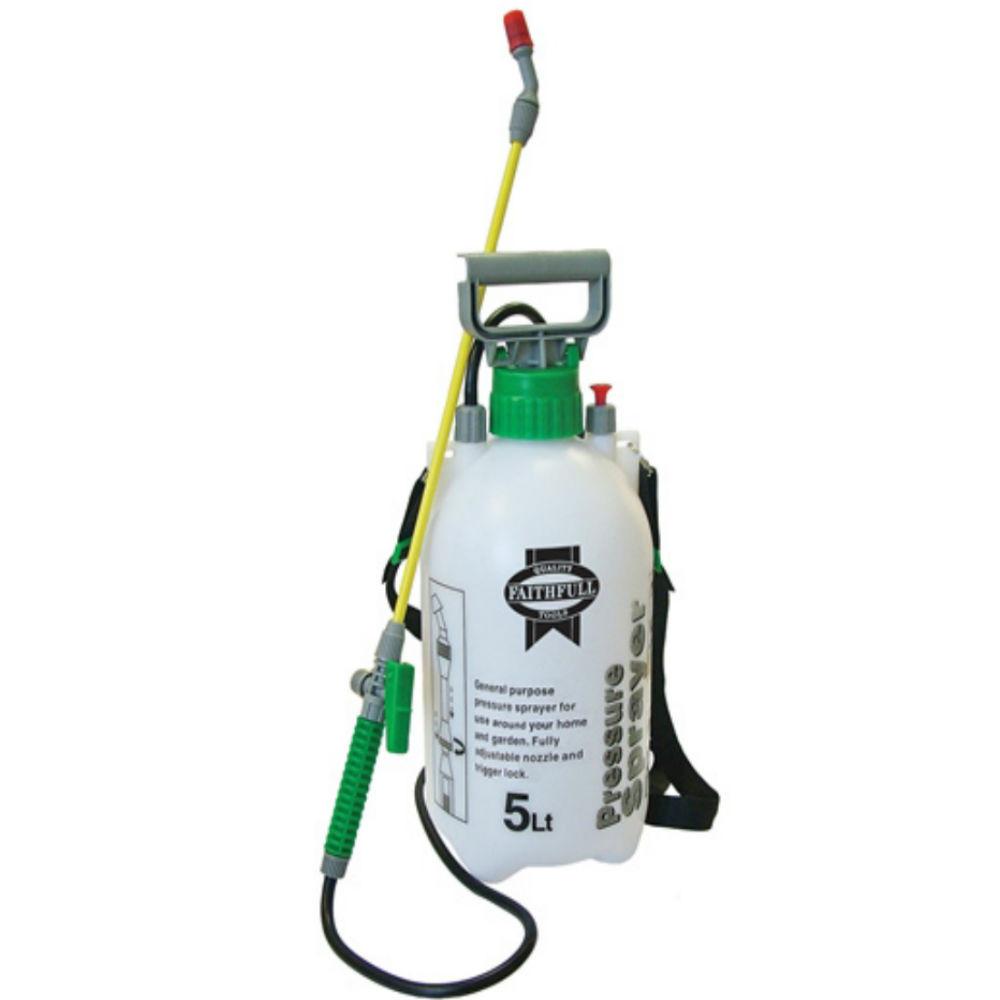 Faithfull Pressure Sprayer - 5 ltr - Amaroc - Render & Drylining Supplies