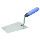 Heavy Duty Stainless Steel Tapered Shape Bucket Trowel - Square End, Rounded Edges - Amaroc - Render & Drylining Supplies