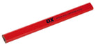OX Trade Medium Red Carpenters Pencils 10 pk (OX-T022910) - Amaroc - Render & Drylining Supplies