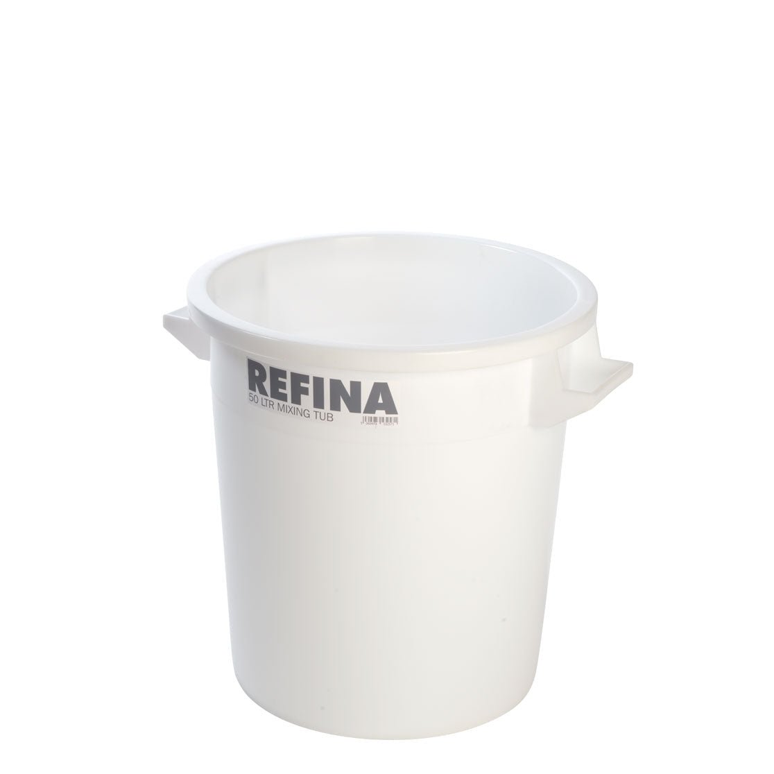 Refina White Mixing Vessel - 50ltr - Amaroc - Render & Drylining Supplies