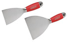 Wallboard Tools - Joint Knife Rubber Grip Stainless Series - Amaroc - Render & Drylining Supplies