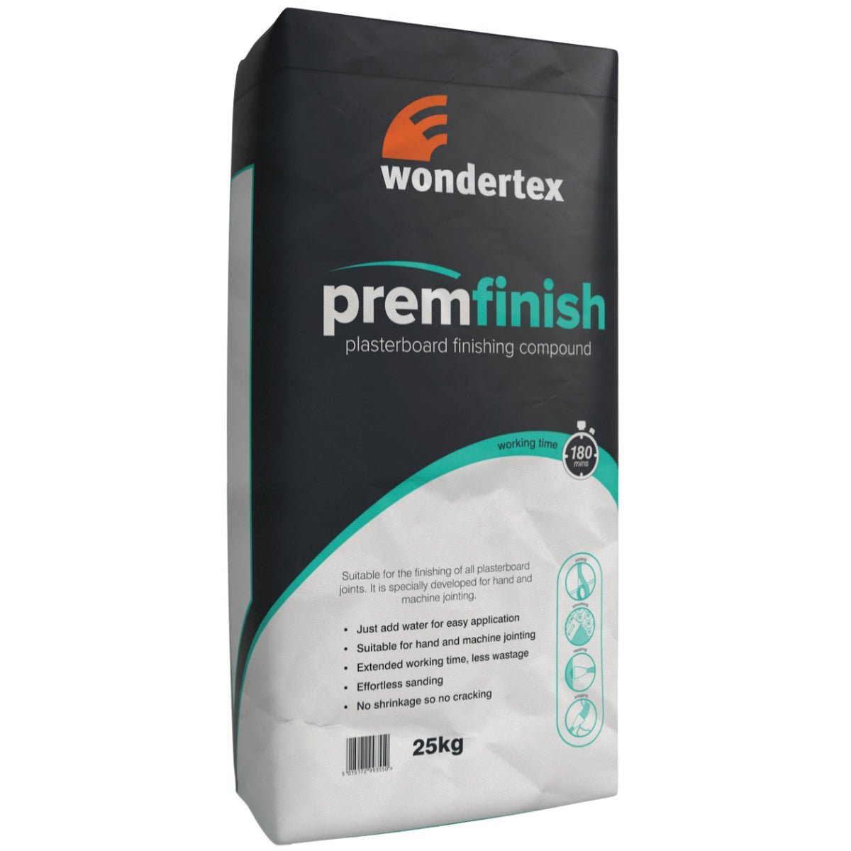 Wondertex Prem Finish (25kg) - Qty 48 - Amaroc - Render & Drylining Supplies